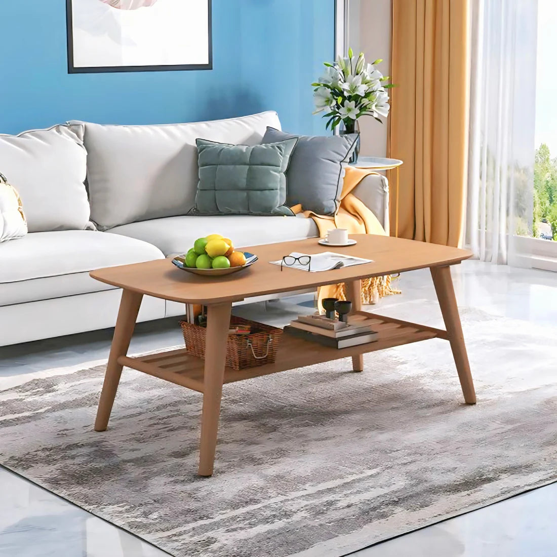 Premium Center Table in Solid Wood