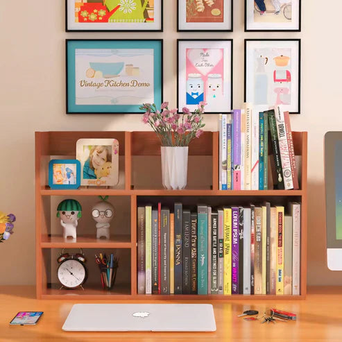 Morden wooden mini Book Shelf office & home