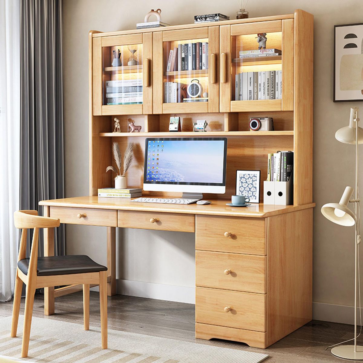 Space Saving Study Table & Chair