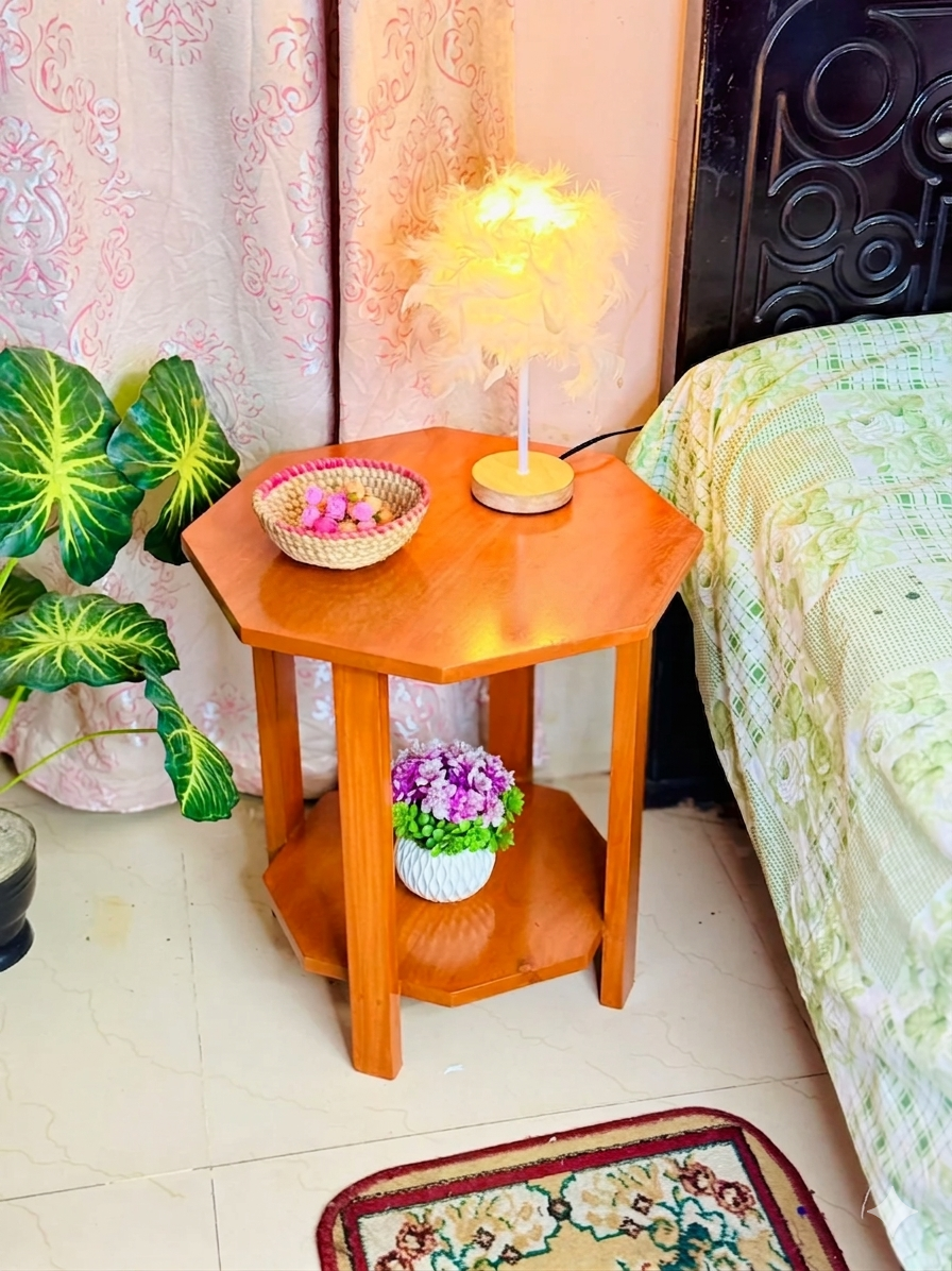 Stylish Wooden Coffee Table | Elegant Side Table for Home & Office