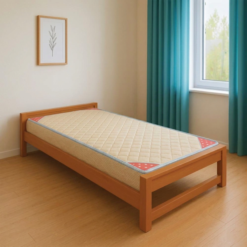 Wooden Divan / Single Bed | Modern Minimal Bedroom Bed (Without Mattress)