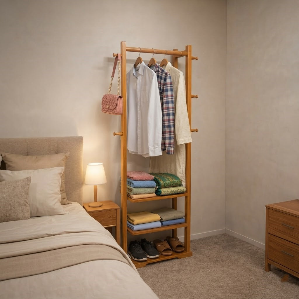 Unique cloth Stand Wooden
