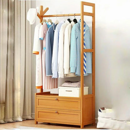Modern Wooden Clothes Rack Stand | Wooden stylish Alna