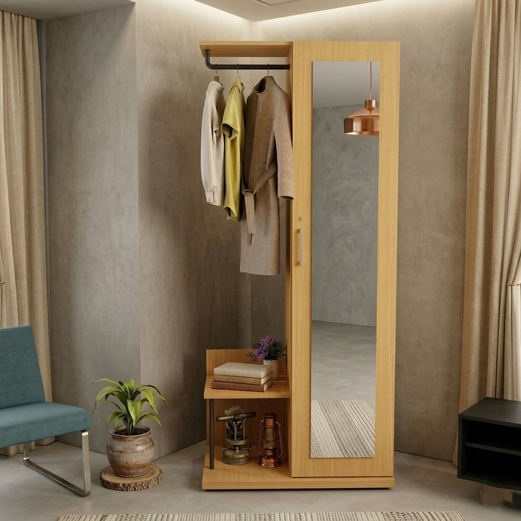Mirror Dressing Table with Storage-Modern Vanity Set
