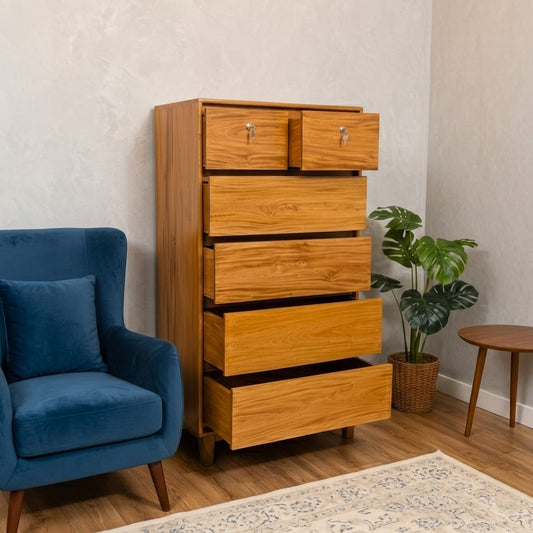 Stylish 6 Drawers Wardrobe