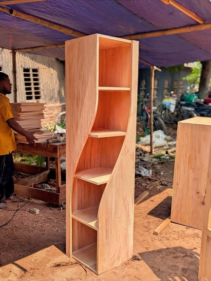 Stylish Wooden Bookshelf