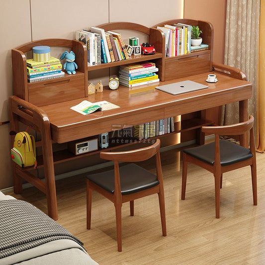 Premium Wooden Study Table with Chair | Modern Reading Desk for Students & Home Office