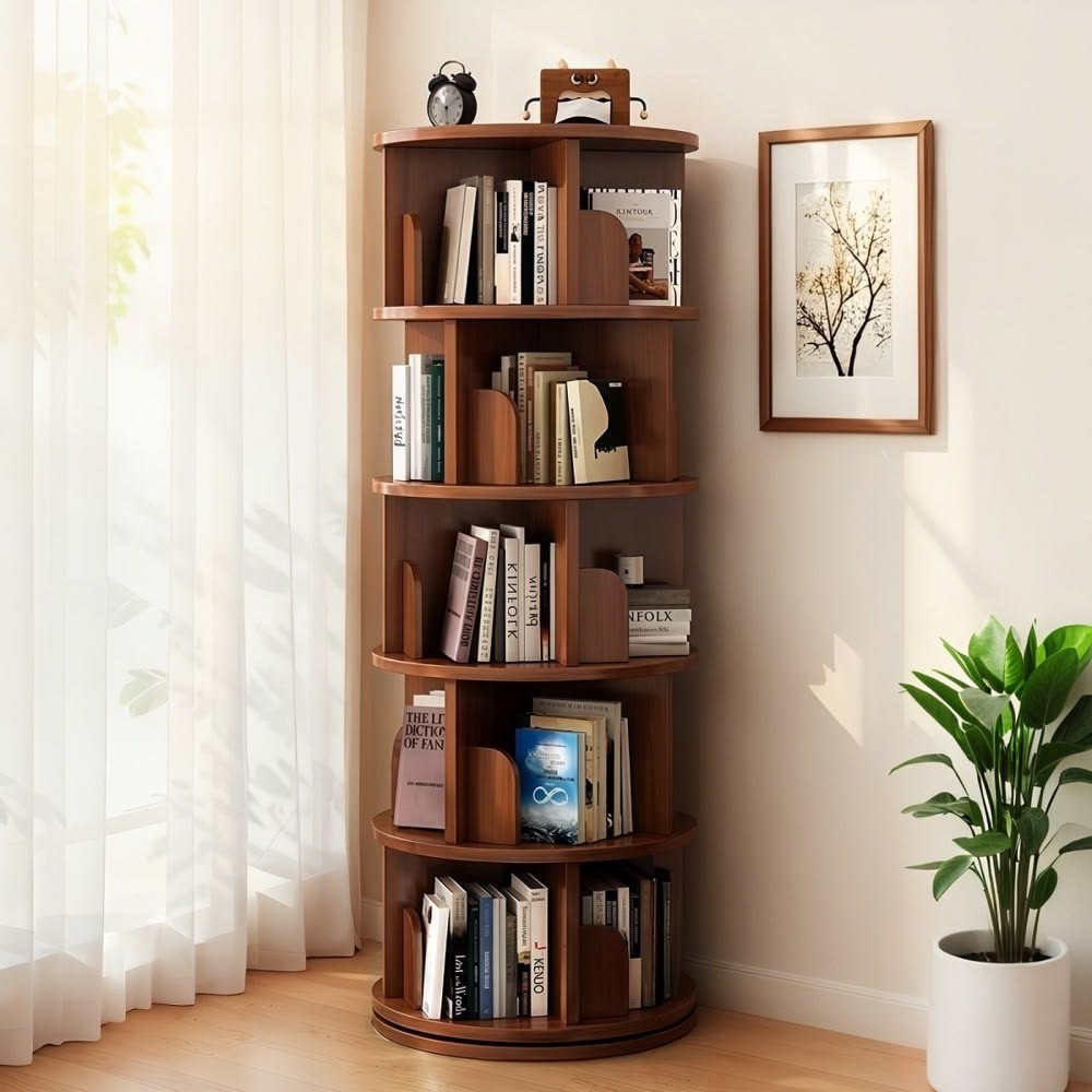 Rotating Bookshelf