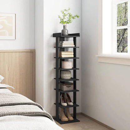 Modern Wooden Shoe Rack Organizer – Stylish & Space-Saving Footwear Storage