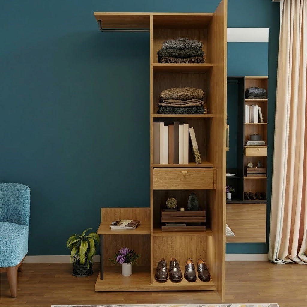 Mirror Dressing Table with Storage-Modern Vanity Set