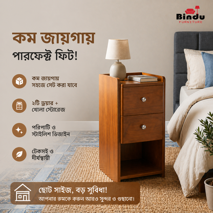 Luxury Stylish Bedside Table