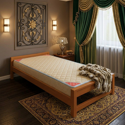 Wooden Divan / Single Bed | Modern Minimal Bedroom Bed (Without Mattress)