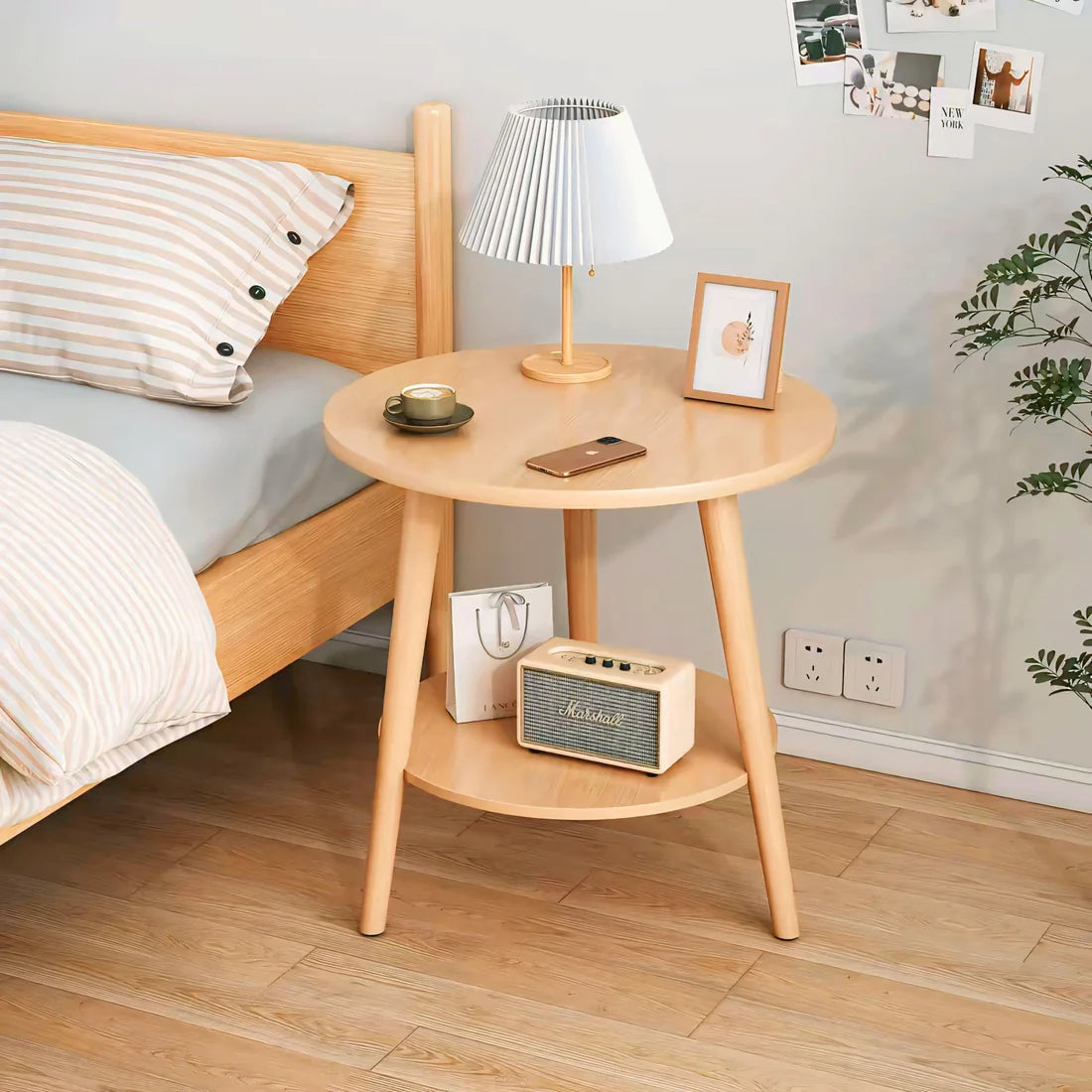 Multipurpose Side Table for Living Room, Bedroom & Office Decor
