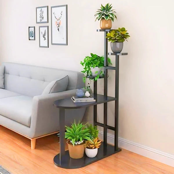 🌿 Exclusive Wooden Flower Plant Stand | Modern Decorative Rack | Elegant & Space Saving