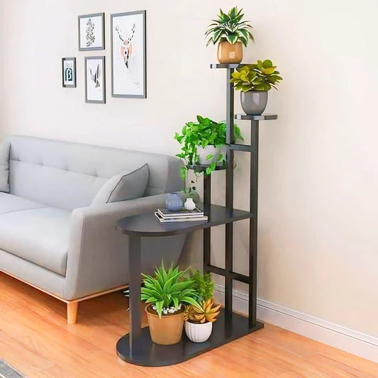🌿 Exclusive Wooden Flower Plant Stand | Modern Decorative Rack | Elegant & Space Saving