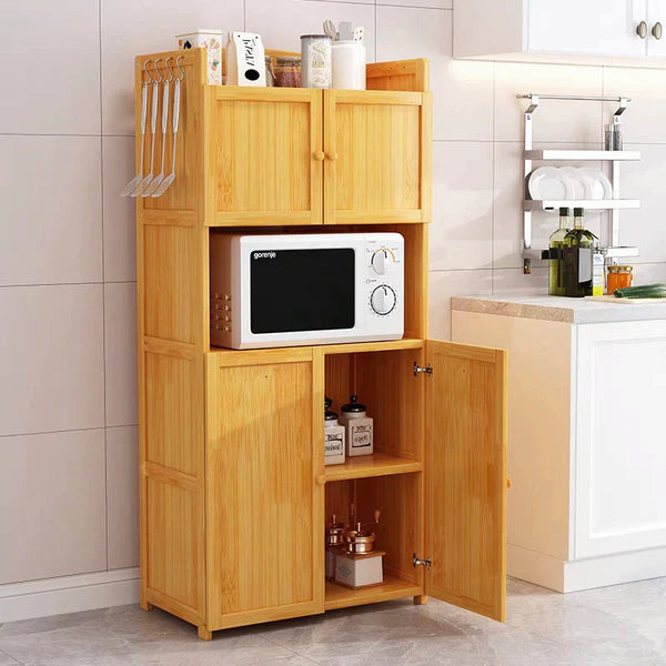 Contemporary Wooden Oven Rack। Durable Mehgoni Wood Build