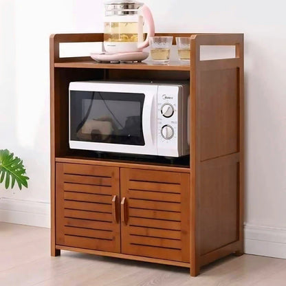 Smart Oven Holder।Sleek Wooden Rack for Modern Interiors