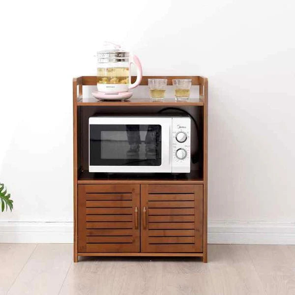 Smart Oven Holder।Sleek Wooden Rack for Modern Interiors