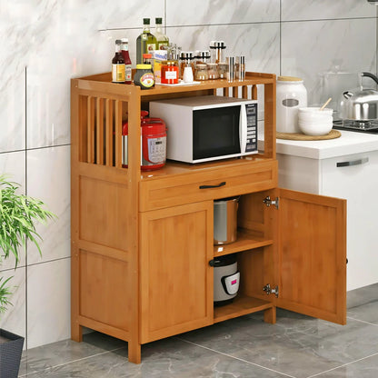 Space Organizer Oven Rack-Premium Wooden Kitchen Furniture