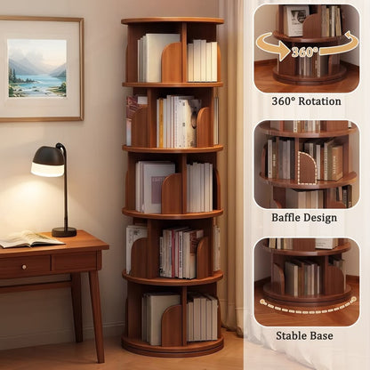 Rotating Bookshelf