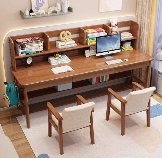 Durable Wooden Study Table & Chair | Strong, Stylish & Long-Lasting