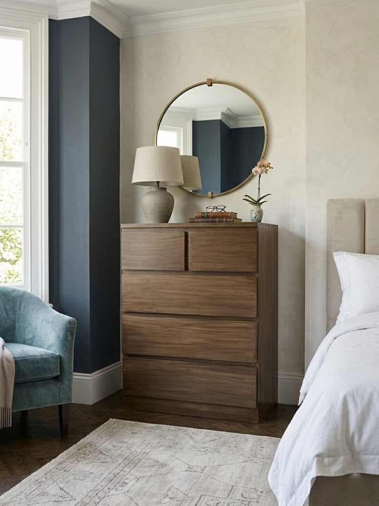 Stylish 5 Drawers Wardrobe