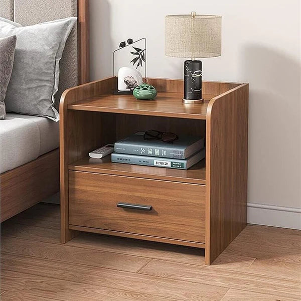 Wooden Minimalistic Bedside Table