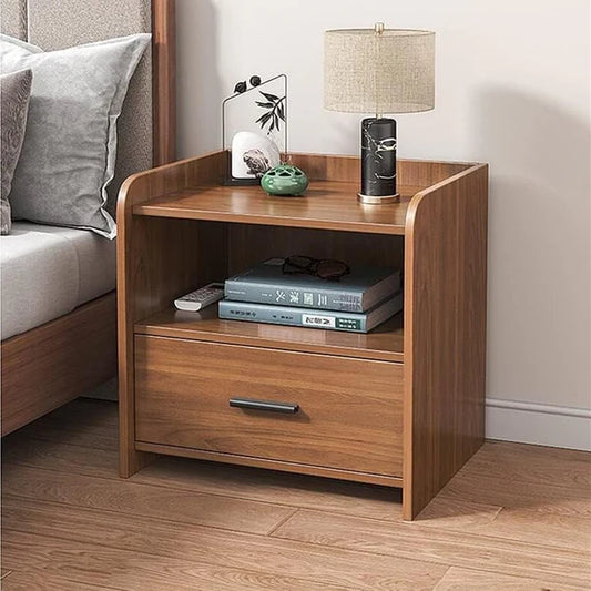 Wooden Minimalistic Bedside Table