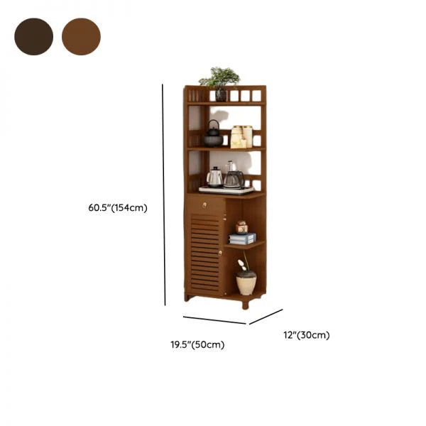 Wooden Bookshelf /Corner Shelf/Organizer