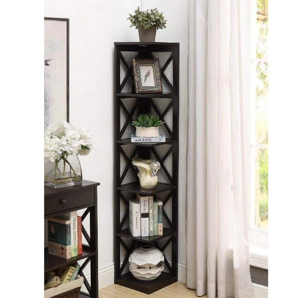 5 Layer Wooden Corner Shelf
