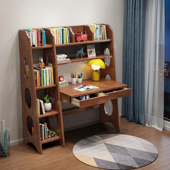 Smart Study Starts Here! Premium Wooden Reading Table with Chair | Comfortable & Durable Study Solution