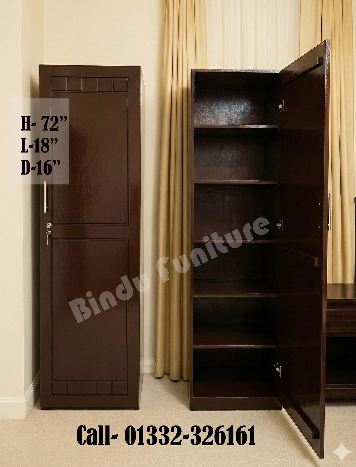 Premium Solid Mahogany Alomari